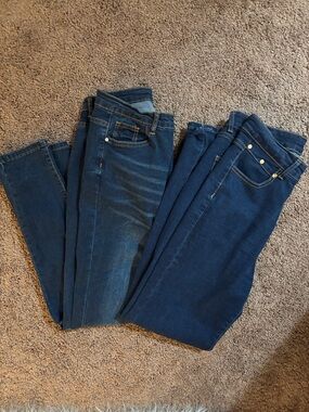 Dark Blue Skinny Jeans Duo